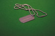 dogtags with the journey begins here message
