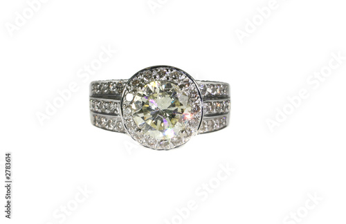 Photo: platinum white gold diamond wedding engagement ring with band platinum white gold diamond wedding engagement ring with band