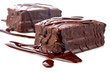 two chocolate cakes with syrup two chocolate cakes with syrup