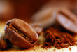Coffee Beans And Ground Coffee
