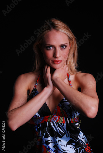 Photo: blond model blond model