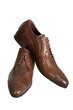 man's low shoes