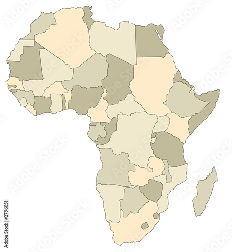 karte afrika