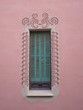 shuttered window