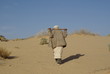 guide touareg avec bâton