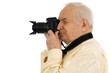 senior successful press photographer
