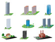 various buildings