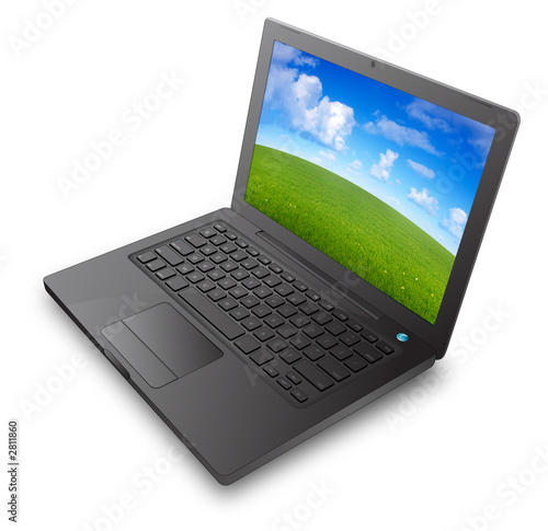 ordinateur portable noir