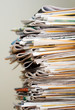 pile of newspapers