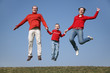 jumping spring family