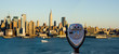 overlooking new york city