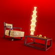 asian style lounge room