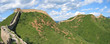 the great wall of china ond the mountains, china, panorama the great wall of china ond the mountains, china, panorama