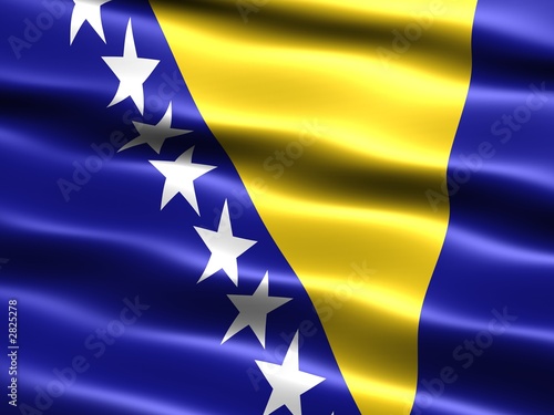 flag of bosnia herzegovina flag of bosnia herzegovina