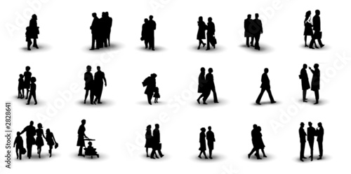 people silhouette