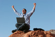 Foto: happy businessman happy businessman
