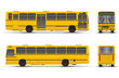 Illustration: yellow bus yellow bus