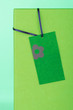 present with blank tag