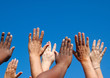 Hands up for freedom