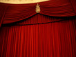 red curtain red curtain