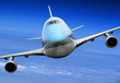 airplane turning right