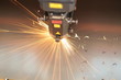 laser close-up