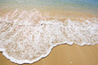 waves crashing into shore