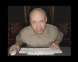 shocked man at computer