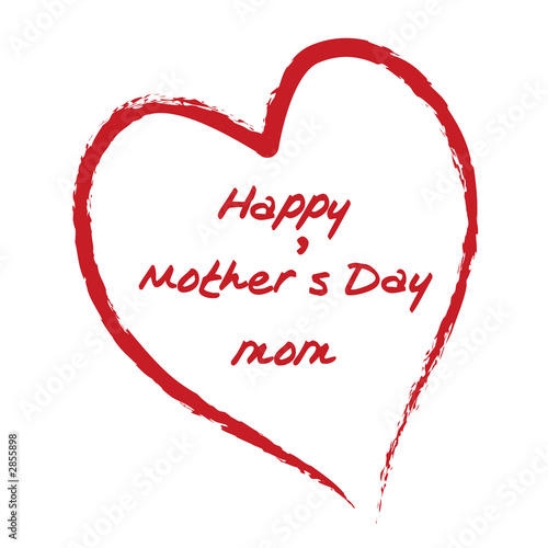 Illustration: happy mother's day happy mother's day
