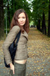 girl at nature