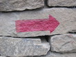 flèche rouge flèche rouge