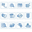 web icons : internet security web icons : internet security