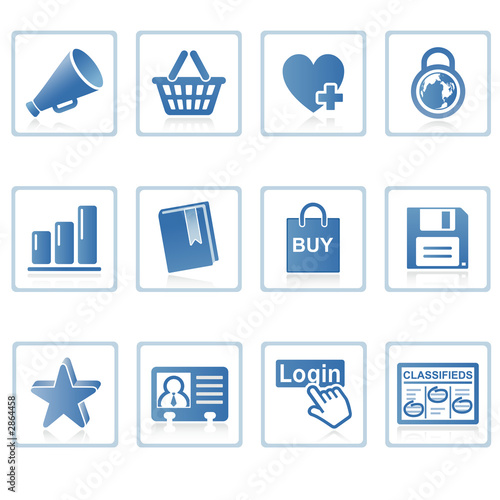 web icons : internet and website i