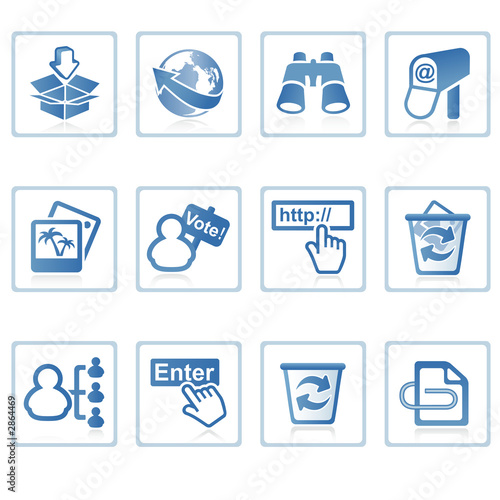 web icons : internet and website ii
