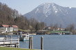 moorage in the alps