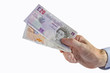 hand over the money
