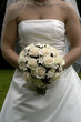 wedding flowers held at the waist