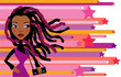the girl