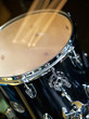 drum kit in action