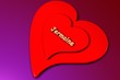 jermaine - herz in 3d gerendert (liebe) jermaine - herz in 3d gerendert (liebe)
