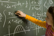 girl doing maths