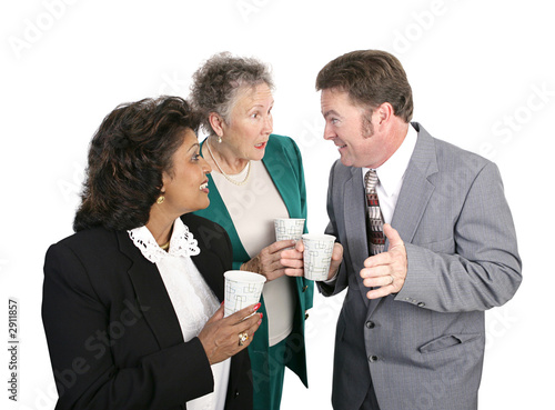 Photo: water cooler gossip water cooler gossip