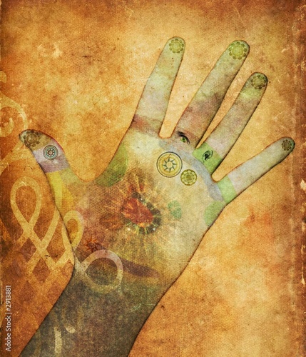 Photo: chakra hands chakra hands