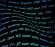flowing computer code