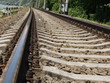 rails leaving afar