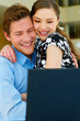 young couple in love