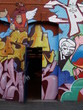 briques et graffiti