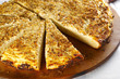 traditional slovene cake with greaves traditional slovene cake with greaves