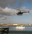 helicopter ride and harbor cruise