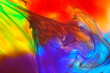 canvas print picture - liquid rainbow